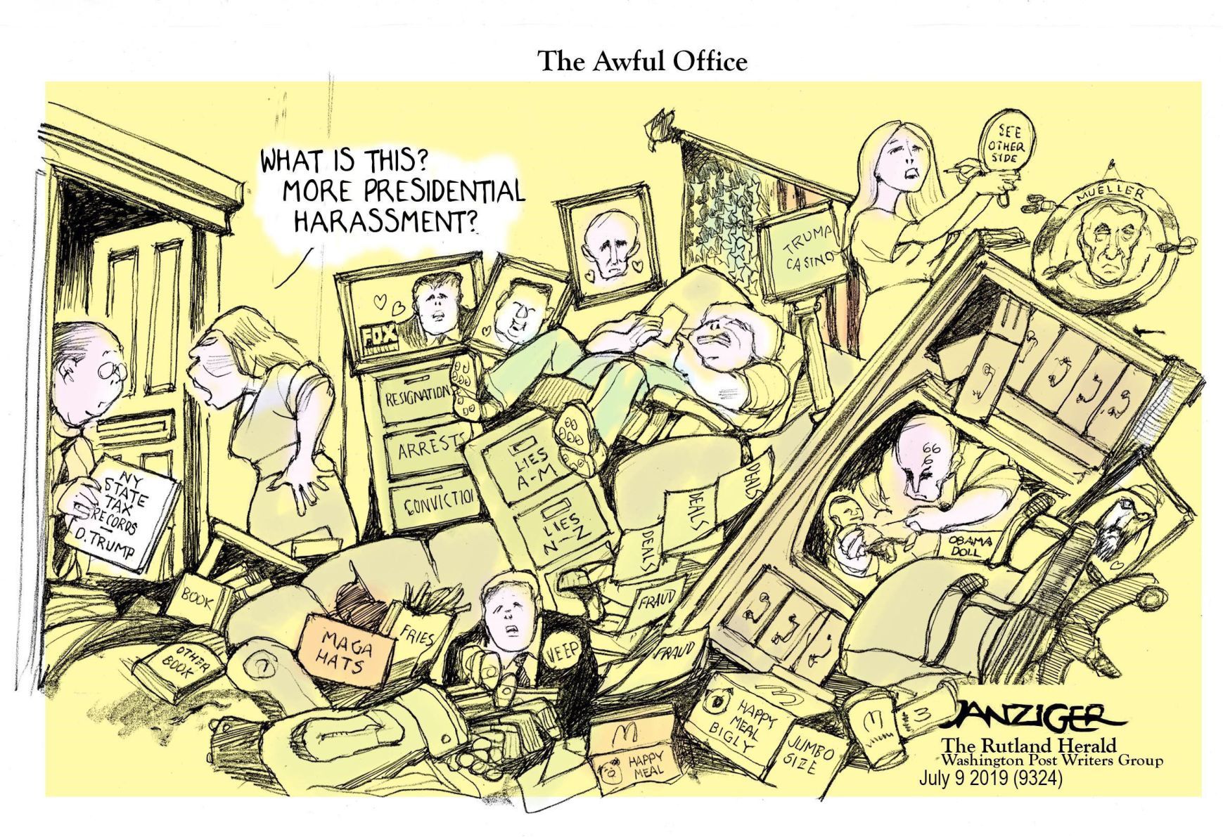 Jeff Danziger cartoon